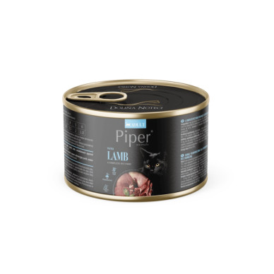 Piper Cat cu Miel – hrană umedă completă pentru pisici adulte, conservă 185 g